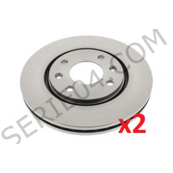 front brake disc set