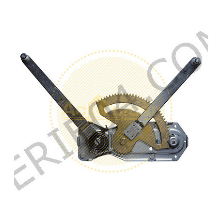 front window regulator rack