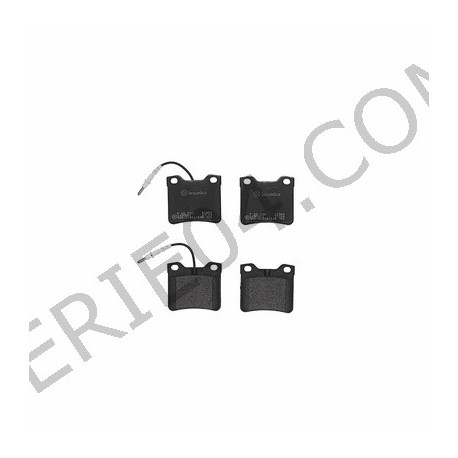 Rear brake pad kit