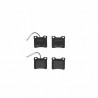 Rear brake pad kit