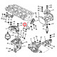 Engine support stop