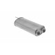 Intermediate exhaust silencer