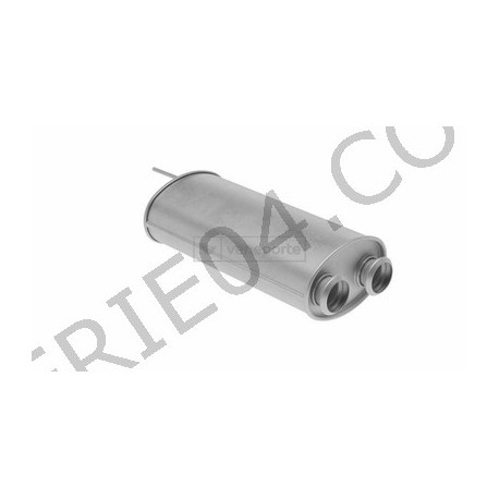 Intermediate exhaust silencer