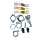 kit de fijación tubo de escape delantero y silenciador