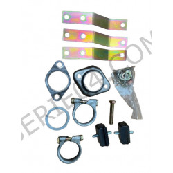 kit fissaggio tubo scarico anteriore e silenziatore