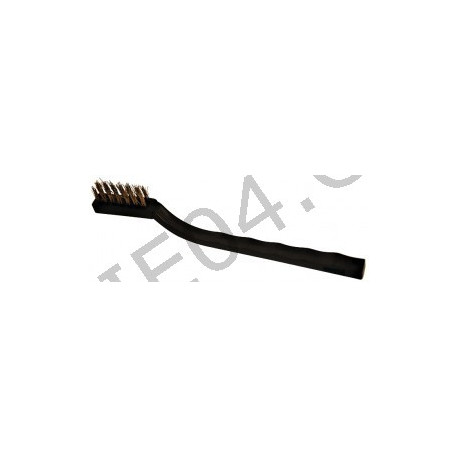 Wire spark plug brush