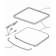 sunroof frame rear seal