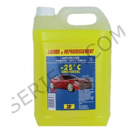 Liquide de refroidissement jaune