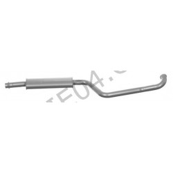 Intermediate exhaust pipe
