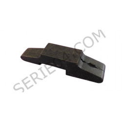 Fuel filler flap rubber bumper