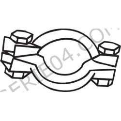 collier d'échappement TU