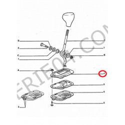calotte de joint de levier de vitesses