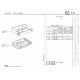 Rear ceiling light bracket