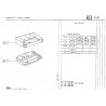 Supporto per luce posteriore a soffitto