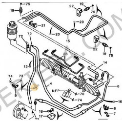 low-pressure hose