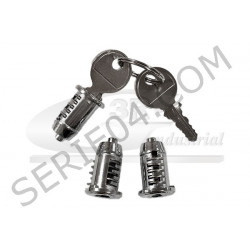 jeu de x3 barillets de porte