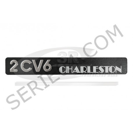 monogramme 2cv Charleston