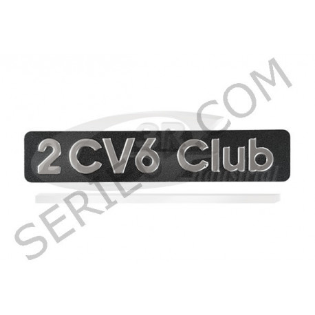 monogramme 2cv Charleston