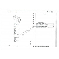 Interruttore tergicristallo posteriore