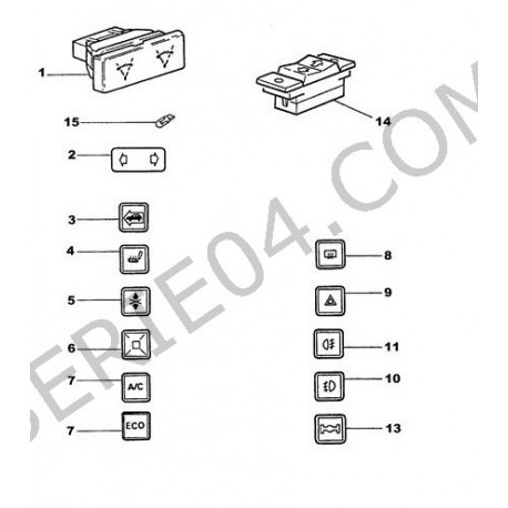 interrupteur de dégivrage