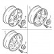 aluminum rim 6.00 J15 CH4.19