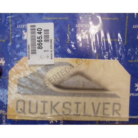 Monogram "Quiksilver"