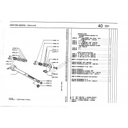 crémaillère de direction AS