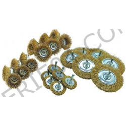 brosse ronde acier torsadé