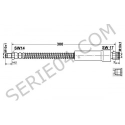 flexible de frein ar