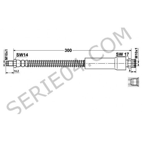 flexible de frein ar