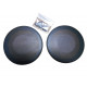 jeu de 2 grilles de haut-parleurs Ø130mm