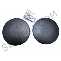 jeu de 2 grilles de haut-parleurs Ø130mm