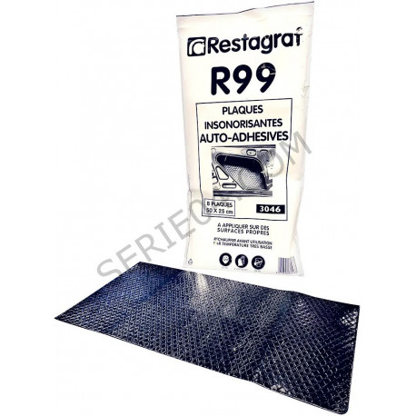 placa insonorizante autoadhesiva