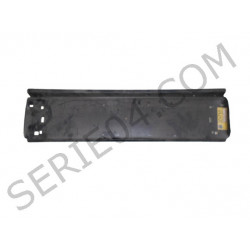 Rear police plate mounting plate
