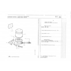 sonda de presión de aceite de pistón de función única
