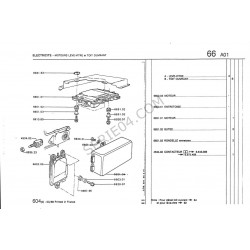 entretoise de silentbloc de moteur de lève vitre