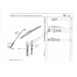 Ducellier windshield wiper