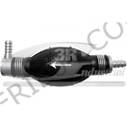 Tipsy pear + check valve