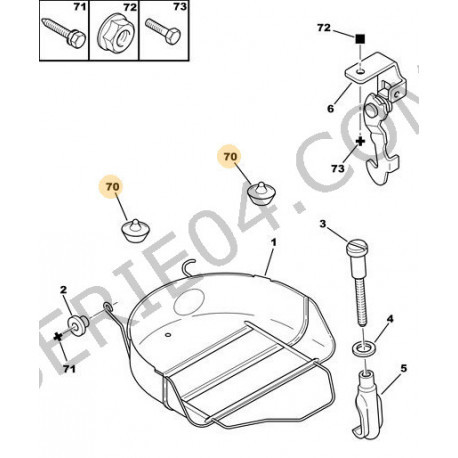 butée caoutchouc 11mm