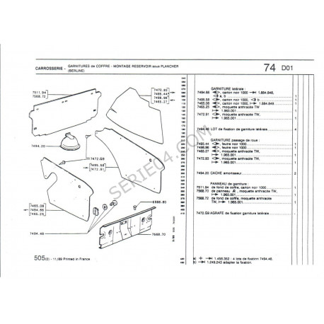 protecteur d'amortisseur arrière