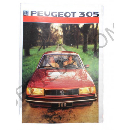 catalogue de présentation 1986