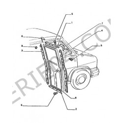 Joint de porte latérale