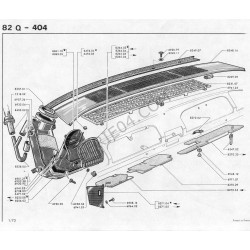 aérateur de tableau de bord