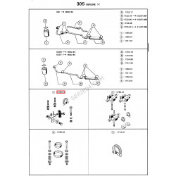 kit de fixation d'échappement XID