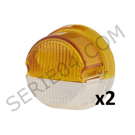 paire de cabochon de clignotant et veilleuse Ø80