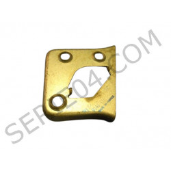 Door strike plate guide