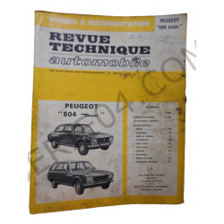 revue technique 504 diesel