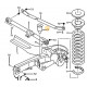 Rear axle bottoming stop x2