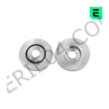 jeu de disques de frein avant Ø283