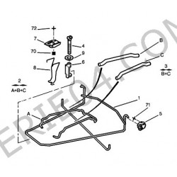 spare tire basket safety hook Germany